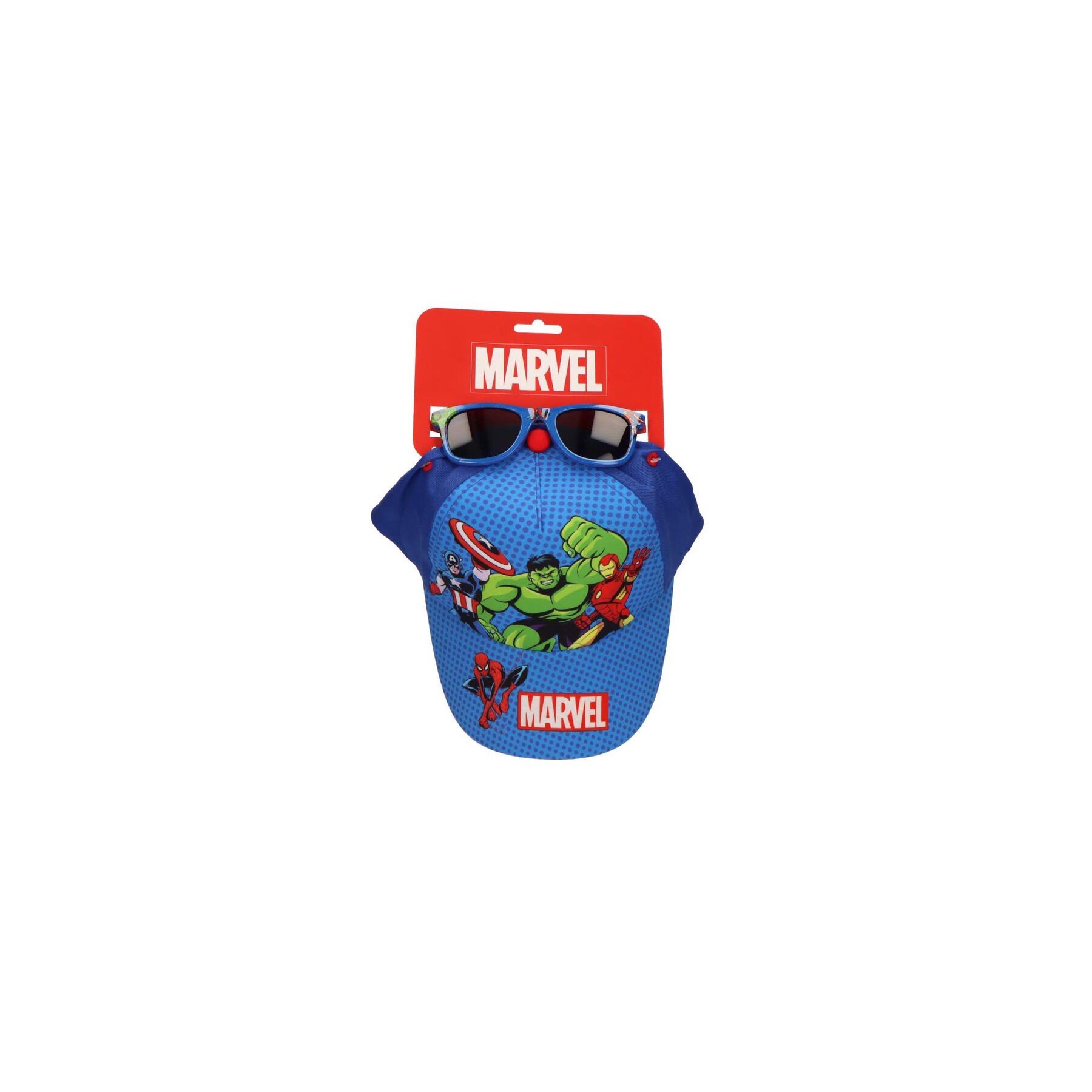 Set gorra + gafas sol Los Vengadores Avengers Marvel