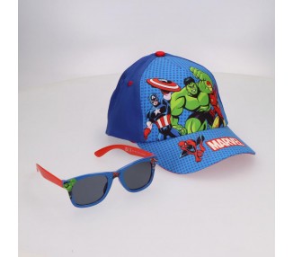 Set gorra + gafas sol Los Vengadores Avengers Marvel