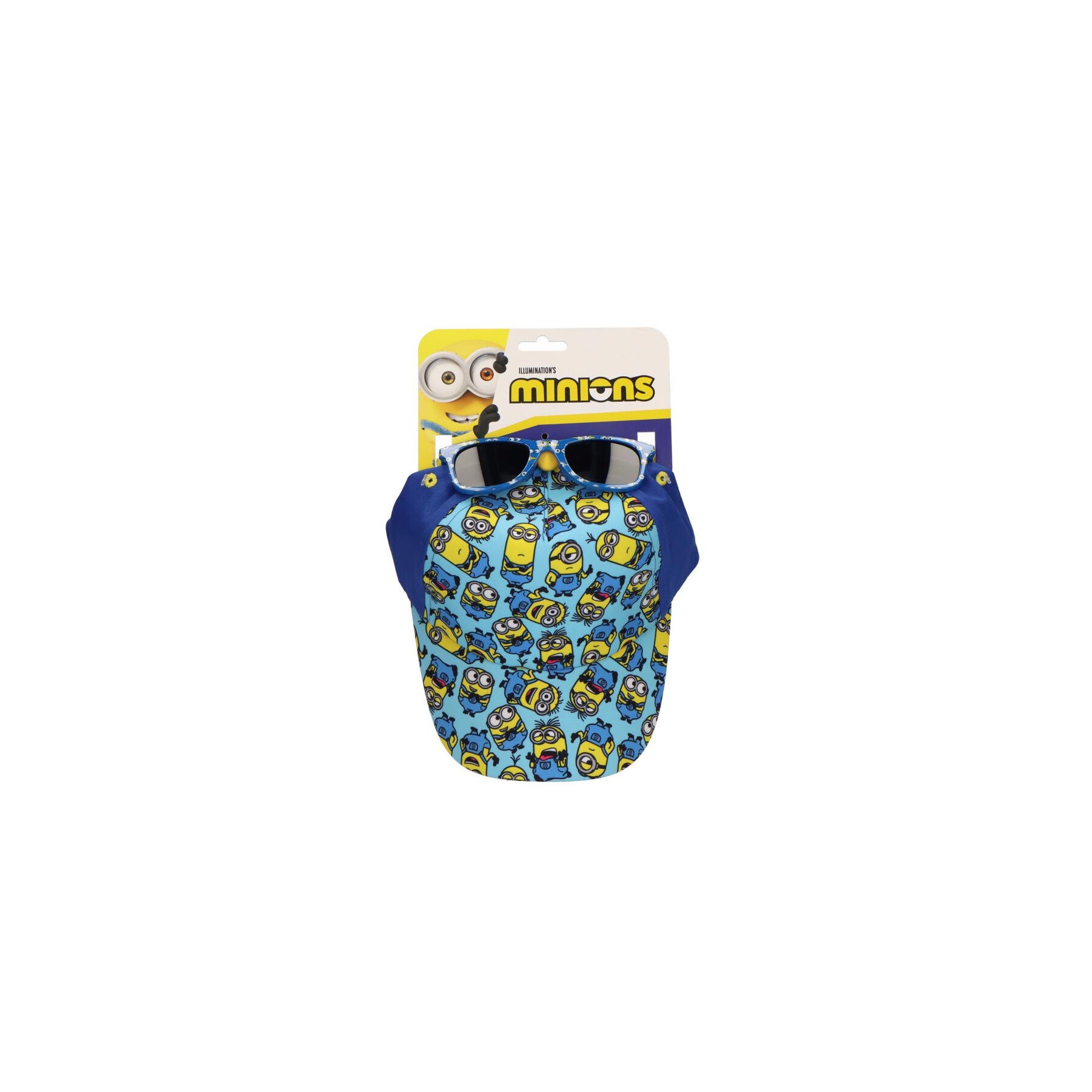 Set gorra + gafas sol Minions