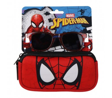 Gafas sol + funda Spiderman Marvel
