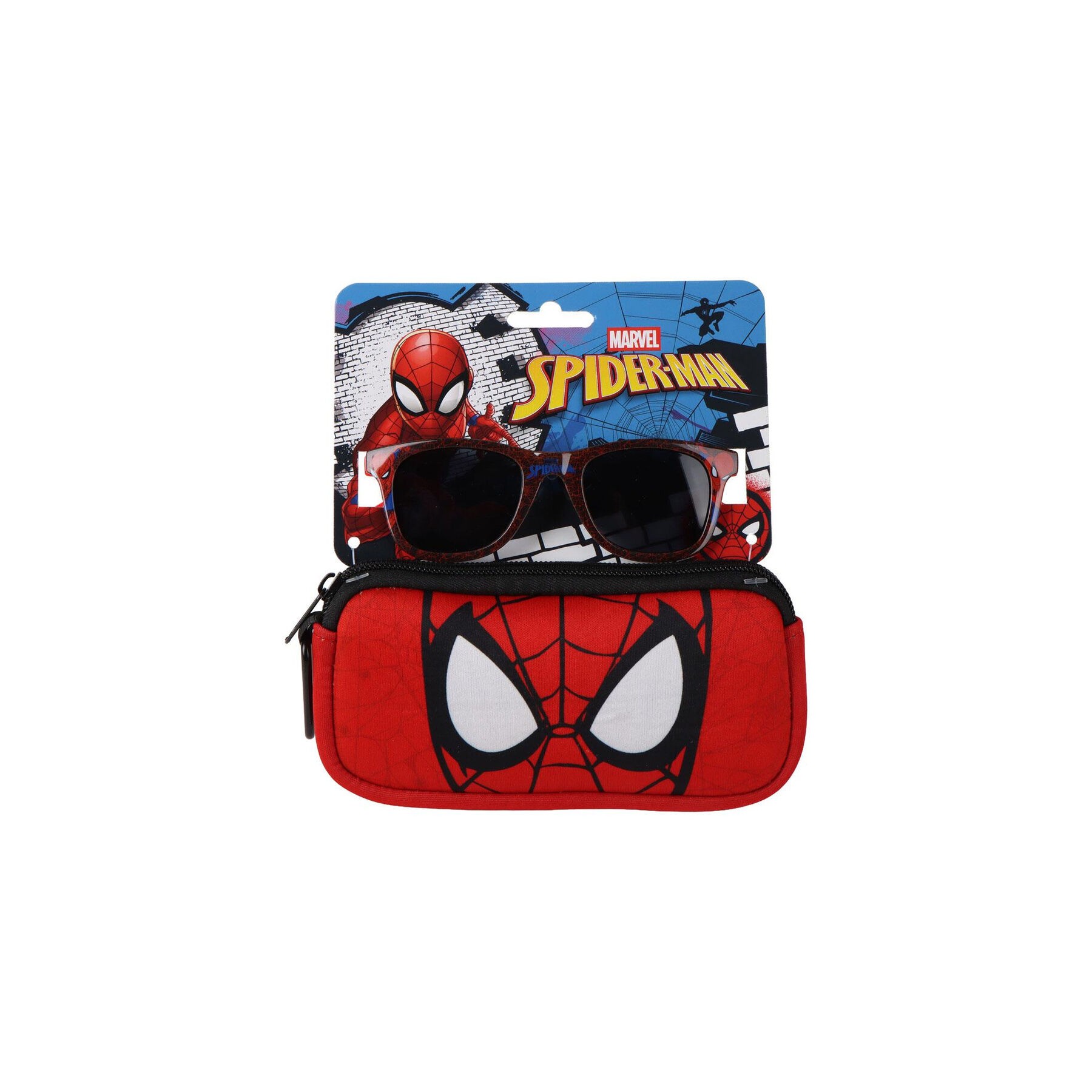 Gafas sol + funda Spiderman Marvel