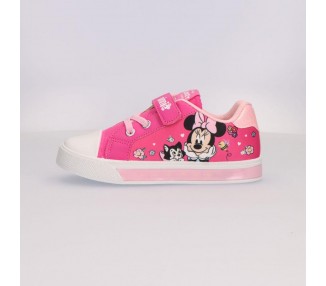 Zapatillas loneta Minnie Disney luces
