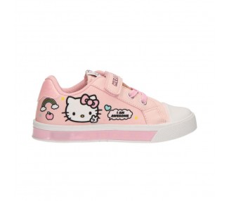 Zapatillas loneta Hello Kitty luces