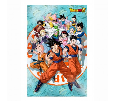 Poster 3D Supervivencia del Universo Dragon Ball Super