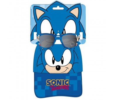 Set gorra + gafas sol Sonic The Hedgehog