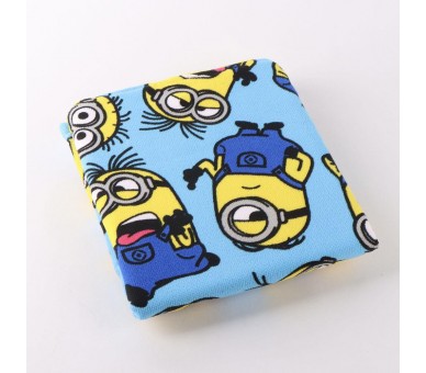 Poncho toalla Minions microfibra