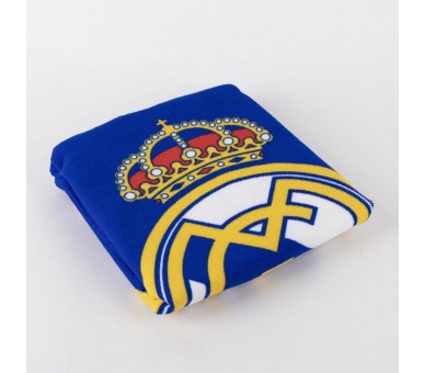 Poncho toalla Real Madrid microfibra
