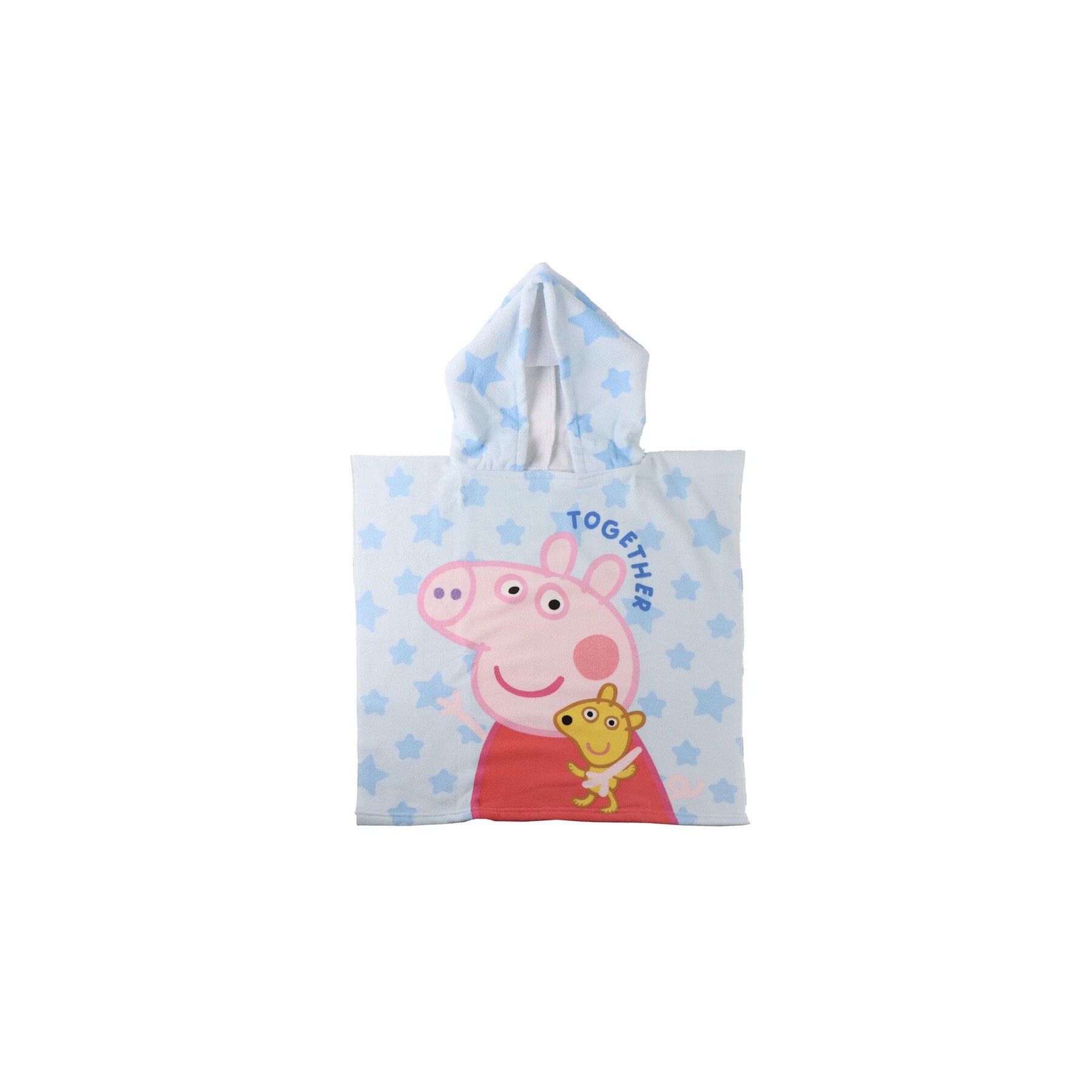 Poncho toalla Peppa Pig microfibra