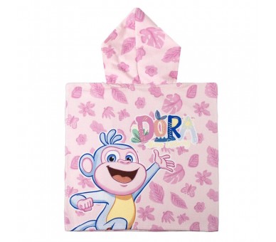 Poncho toalla Dora la Exploradora microfibra