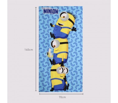 Toalla Minions microfibra
