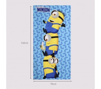 Toalla Minions microfibra