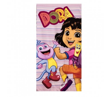 Set toalla + saco + gorra Dora la Exploradora