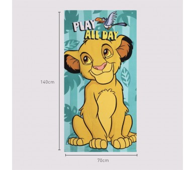 Toalla El Rey Leon Disney microfibra