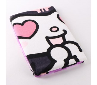 Toalla Kuromi Hello Kitty microfibra