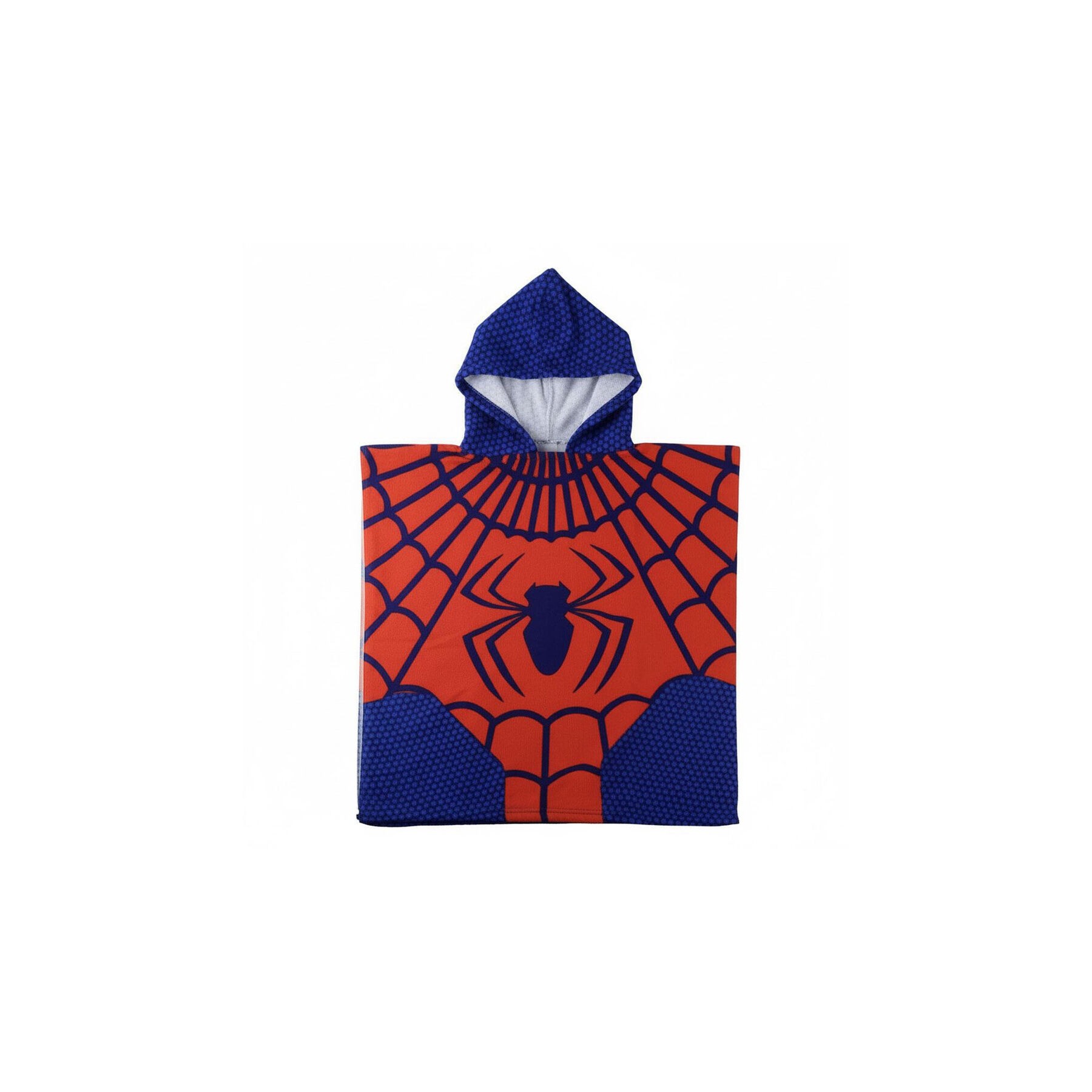 Poncho toalla Spiderman Marvel microfibra