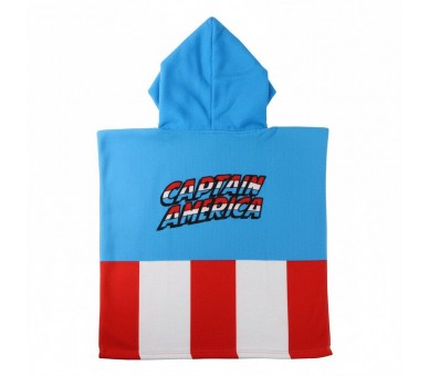 Poncho toalla Vengadores Avengers Marvel microfibra