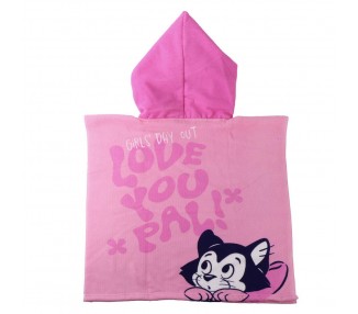 Poncho toalla Minnie Disney microfibra
