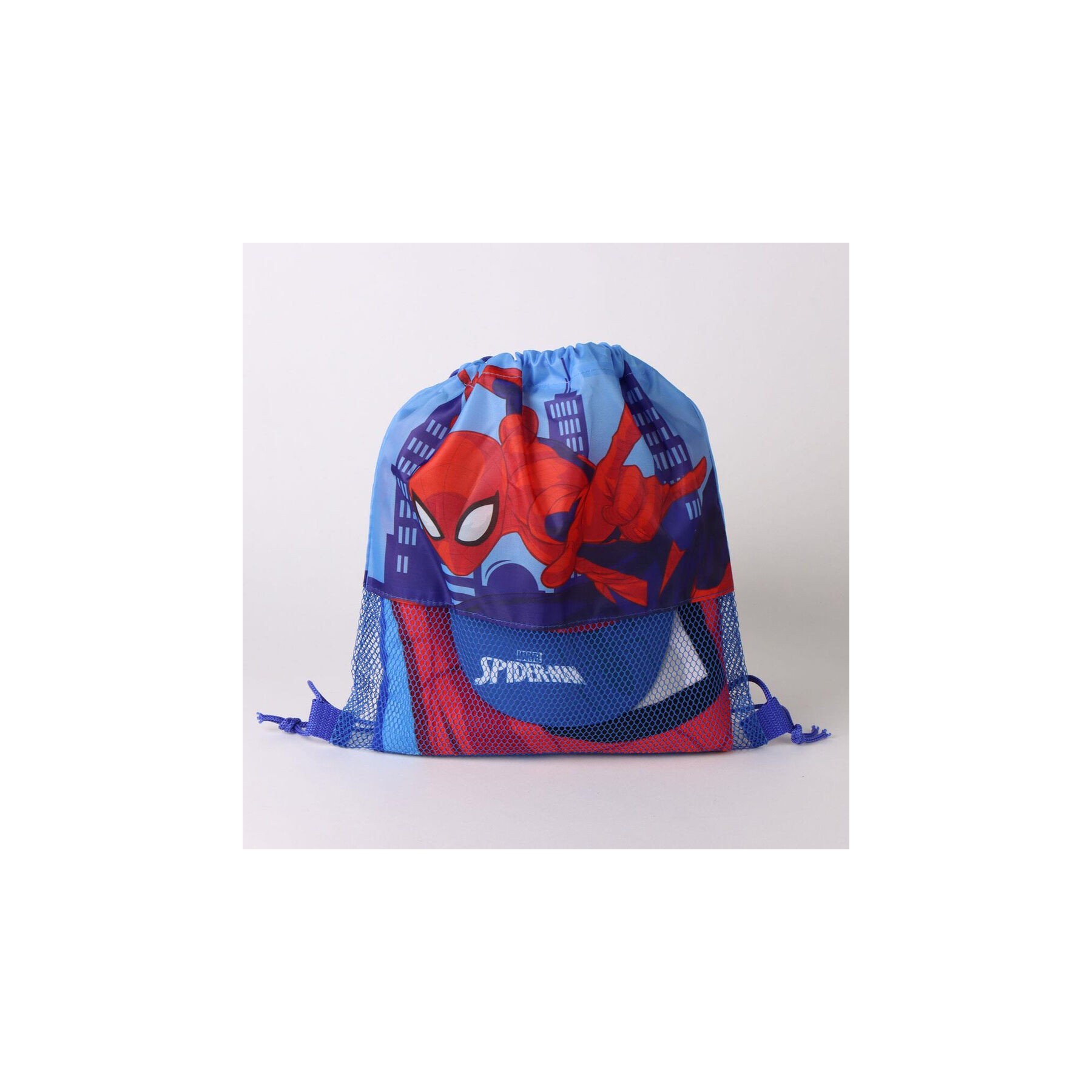 Set toalla + saco + gorra Spiderman Marvel