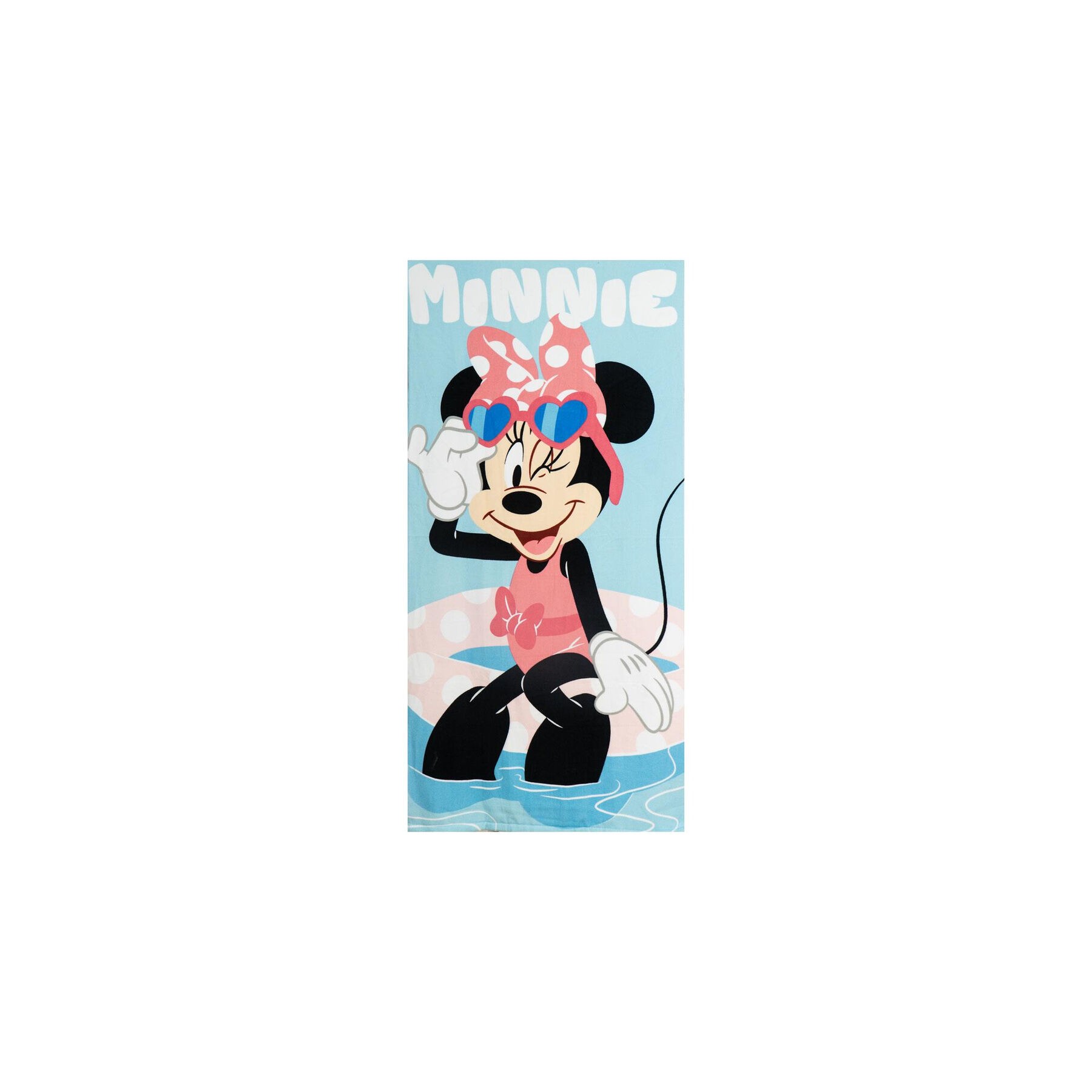Set toalla + gafas natacion Minnie Disney