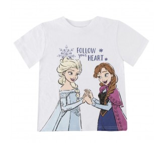 Camiseta Anna y Elsa Frozen Disney