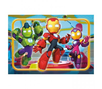 Puzzle Iron Man y Su Superequipo Marvel 30pzs