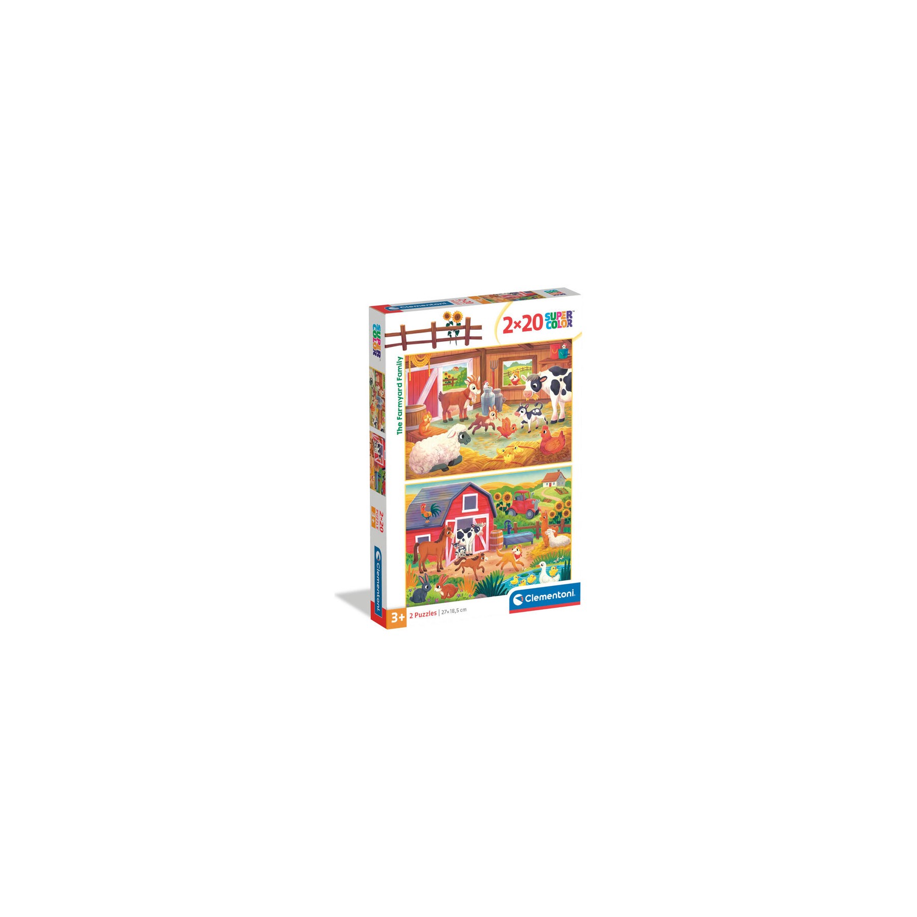 Puzzle Granja 2x20pzs