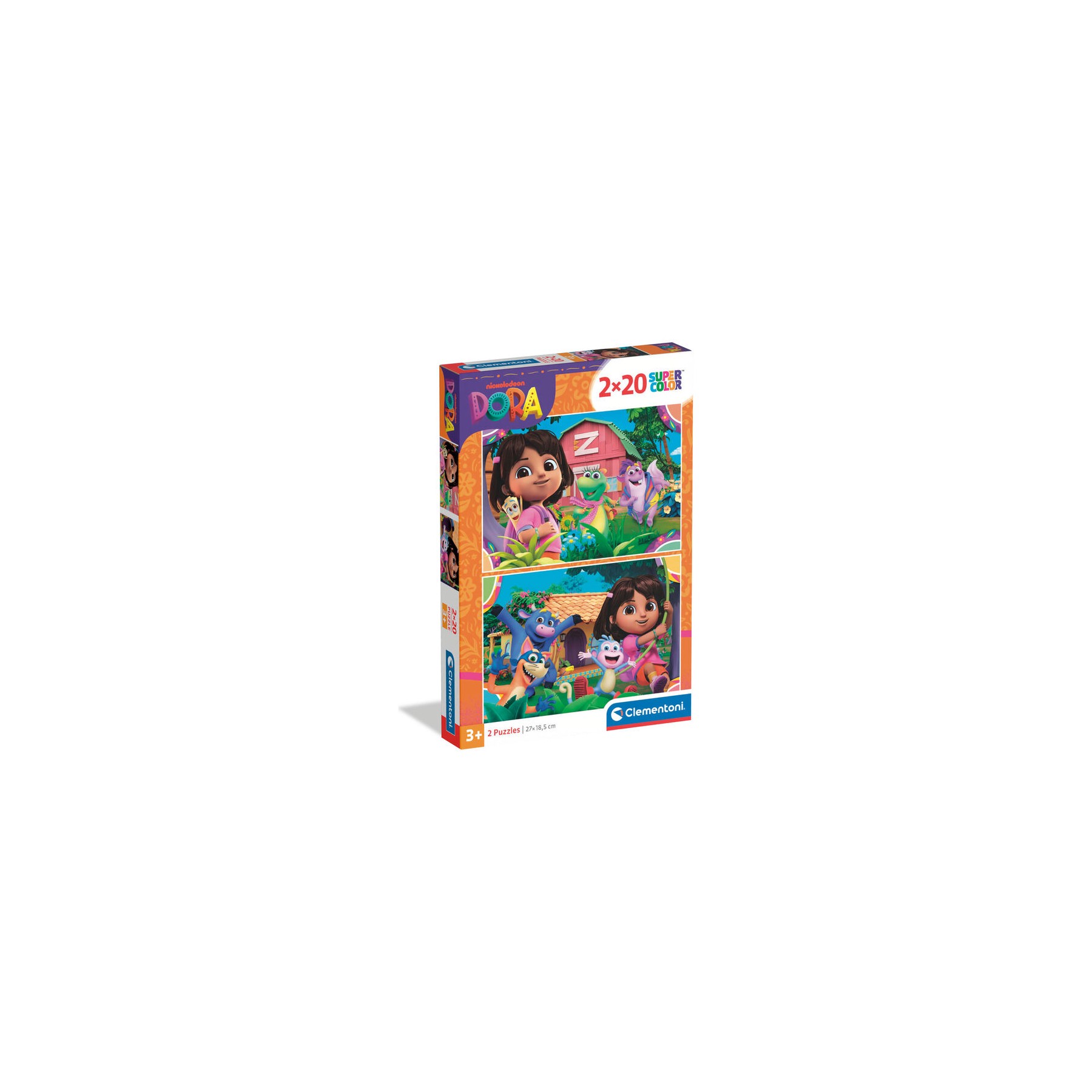 Puzzle Dora la Exploradora 2x20pzs