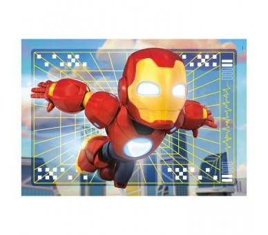 Puzzle Iron Man y Su Superequipo Marvel 2x20pzs