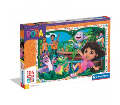 Puzzle Maxi Dora la Exploradora 104pzs
