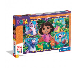 Puzzle Maxi Dora la Exploradora 104pzs