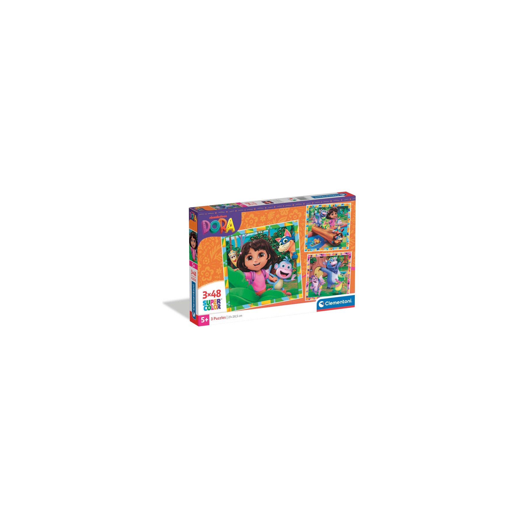 Puzzle Dora la Exploradora 3x48pzs