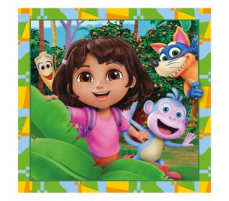 Puzzle Dora la Exploradora 3x48pzs