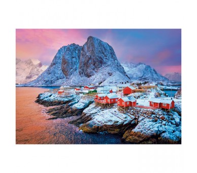 Puzzle Pueblo de Hamnoy 500pzs