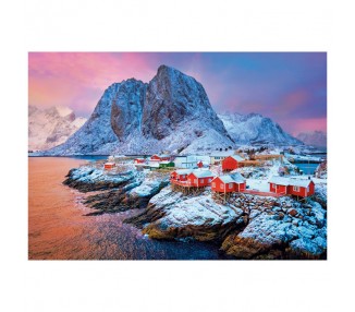 Puzzle Pueblo de Hamnoy 500pzs