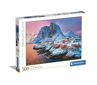 Puzzle Pueblo de Hamnoy 500pzs