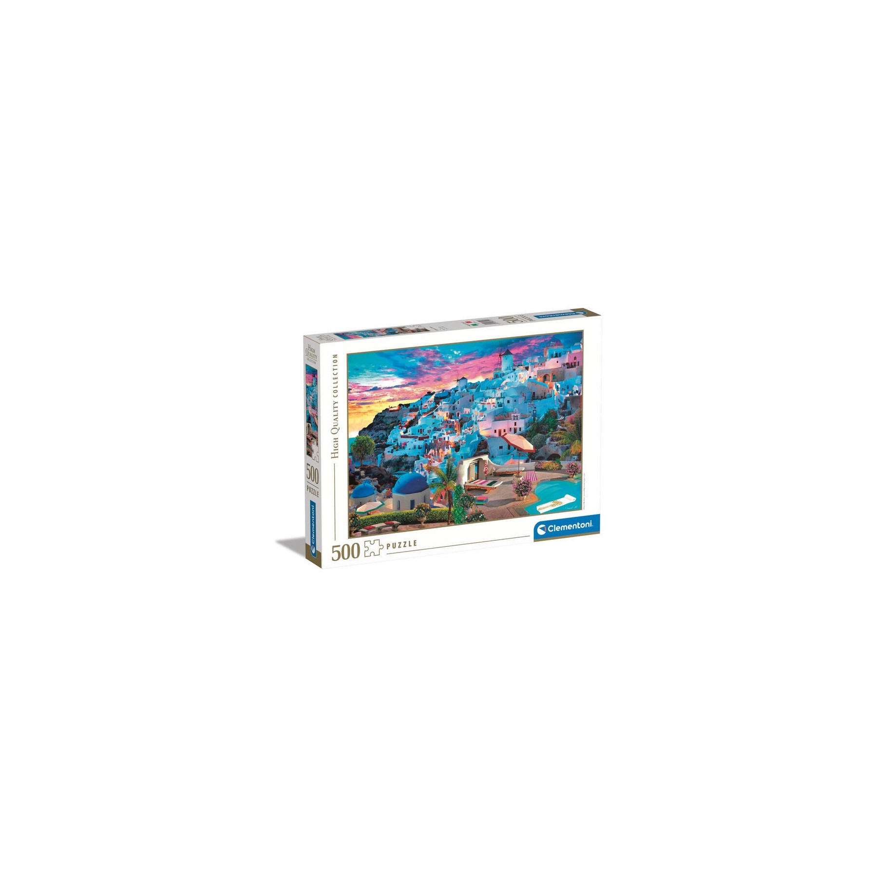 Puzzle Vista de Grecia 500pzs
