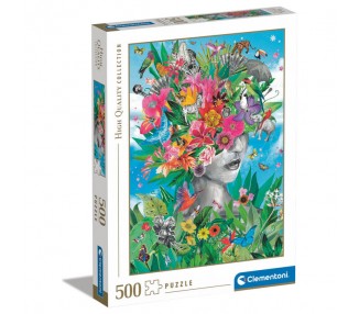 Puzzle La Cabeza en la Selva 500pzs