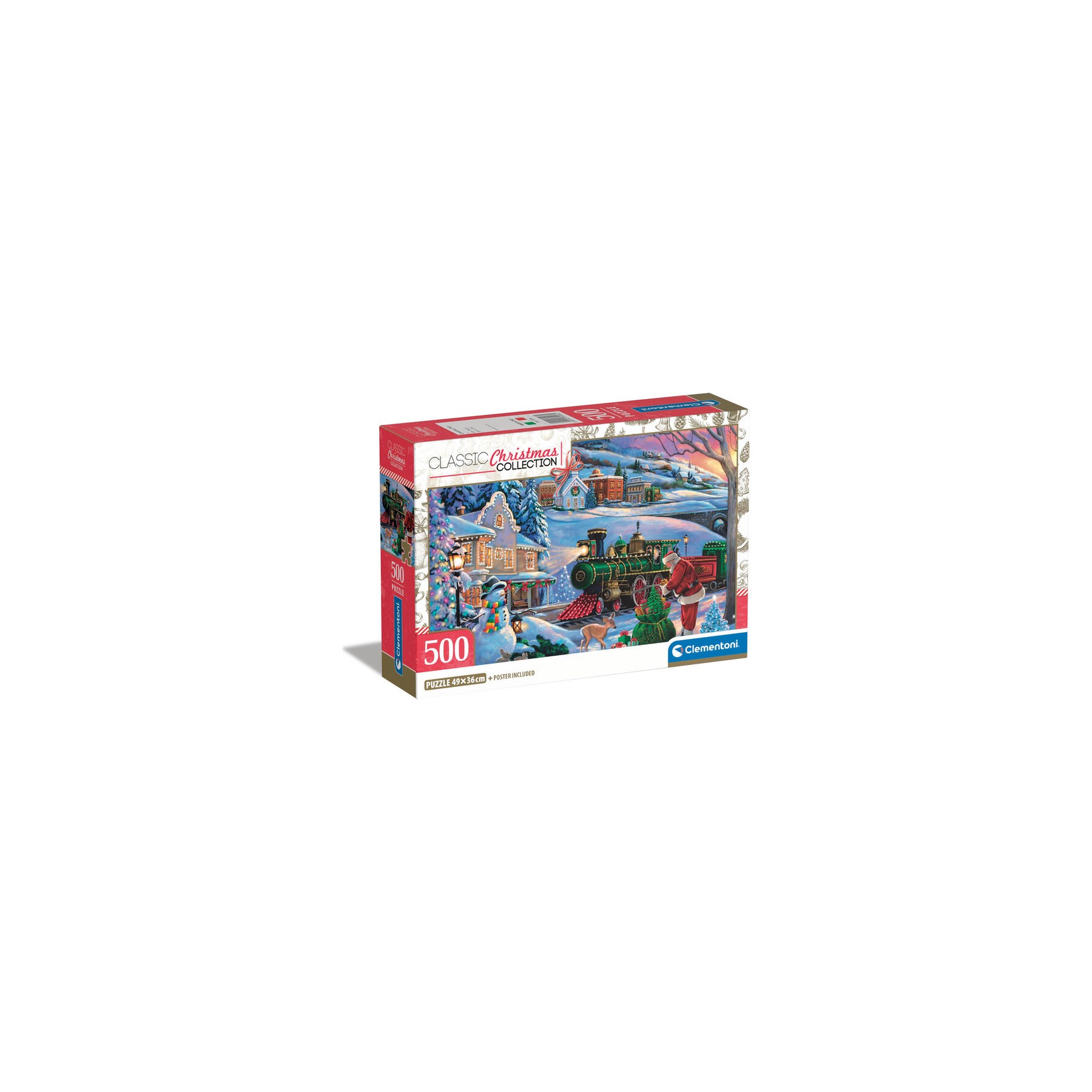 Puzzle Tren de la Navidad 500pzs