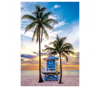 Puzzle Playa Miami Florida 500pzs