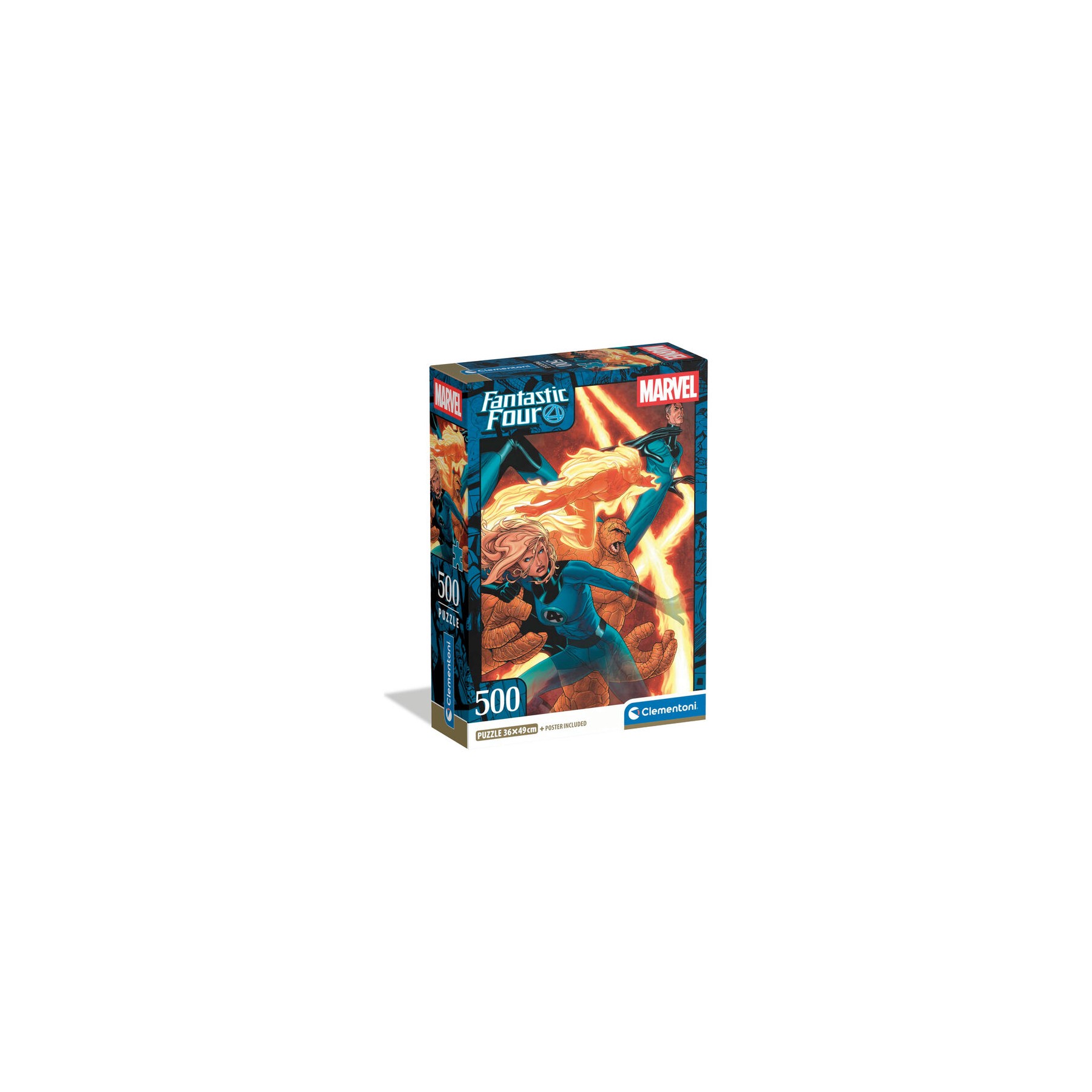 Puzzle Los 4 Fantasticos Marvel 500pzs