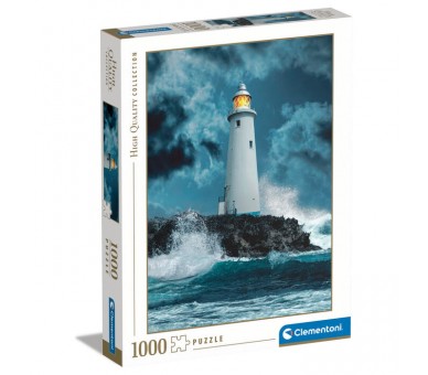 Puzzle Faro en la Tormenta 1000pzs