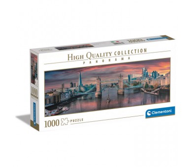 Puzzle Panorama Al Otro Lado del Rio Tamesis 1000pzs