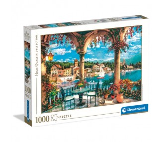 Puzzle Balcon con Vistas al Lago 1000pzs