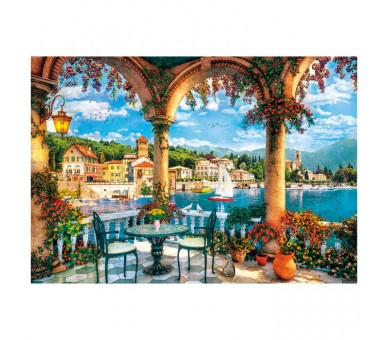 Puzzle Balcon con Vistas al Lago 1000pzs