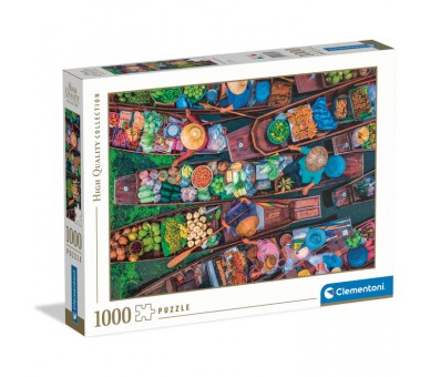 Puzzle Mercado Flotante Tailandes 1000pzs