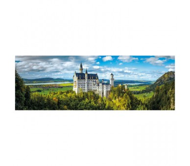Puzzle Panorama El Castillo de Neuschwanstein 1000pzs