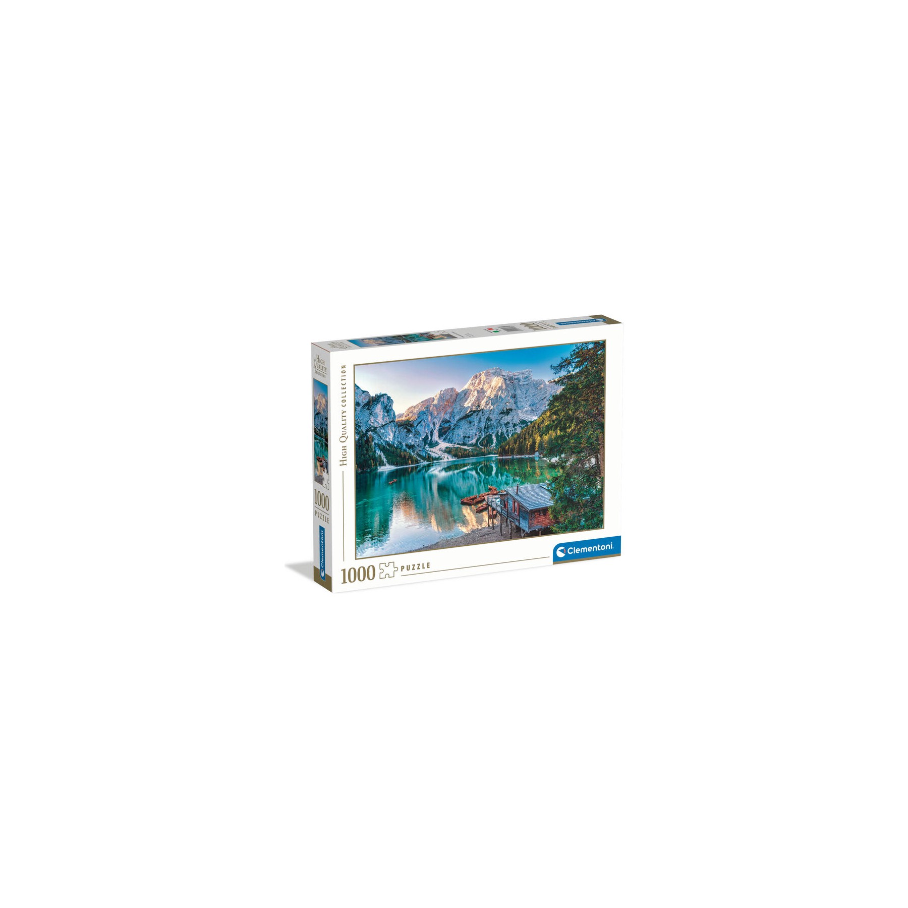 Puzzle Lago Emerald Braies 1000pzs