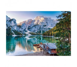 Puzzle Lago Emerald Braies 1000pzs