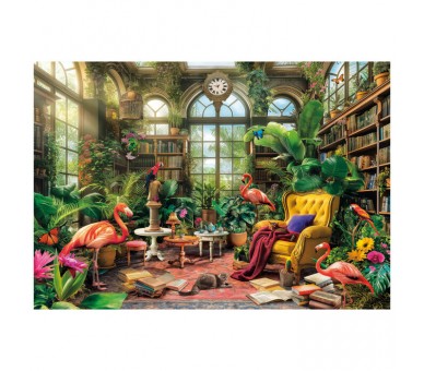 Puzzle La Biblioteca del Invernadero 1000pzs