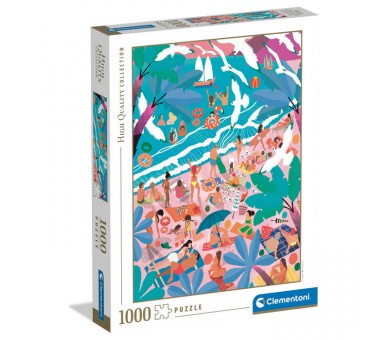 Puzzle Domingo en la Playa 1000pzs